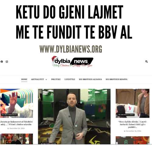 Cdo lajm te Big Brother Vip Albania 4 ne –> https://dylbianews.org